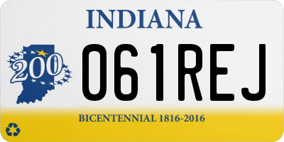 IN license plate 061REJ