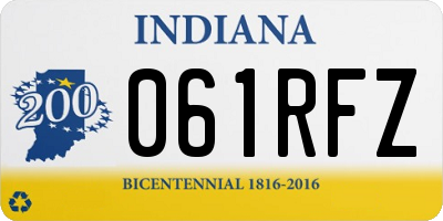 IN license plate 061RFZ