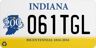 IN license plate 061TGL