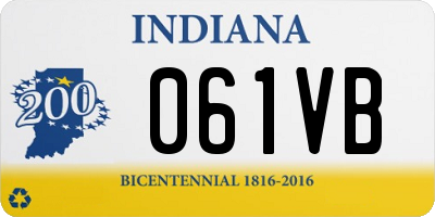 IN license plate 061VB