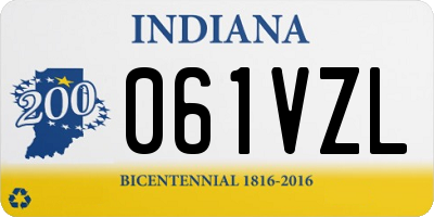 IN license plate 061VZL