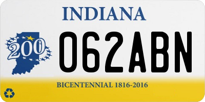 IN license plate 062ABN