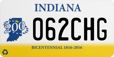 IN license plate 062CHG