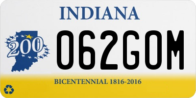 IN license plate 062GOM