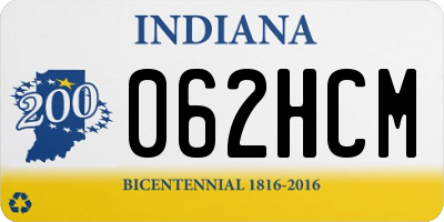 IN license plate 062HCM