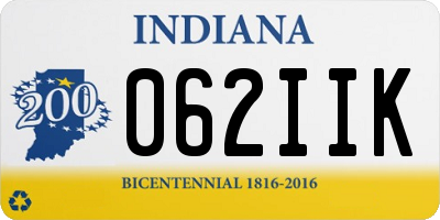 IN license plate 062IIK