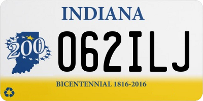 IN license plate 062ILJ