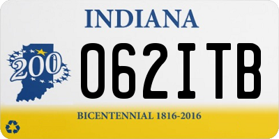 IN license plate 062ITB