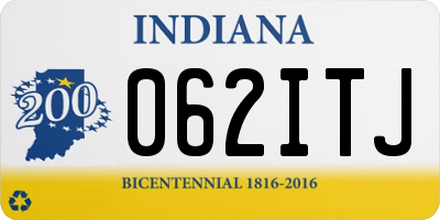 IN license plate 062ITJ