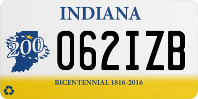 IN license plate 062IZB