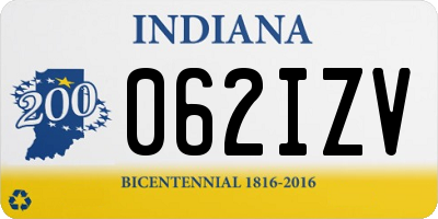 IN license plate 062IZV
