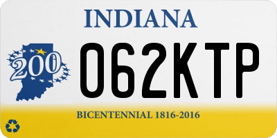IN license plate 062KTP