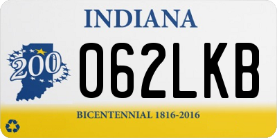 IN license plate 062LKB