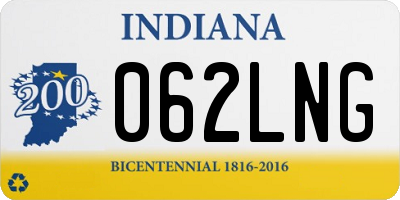 IN license plate 062LNG