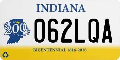 IN license plate 062LQA