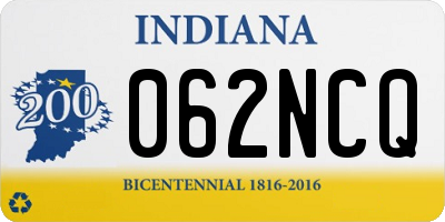IN license plate 062NCQ