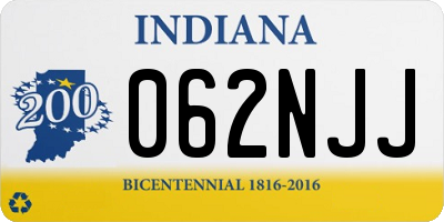 IN license plate 062NJJ