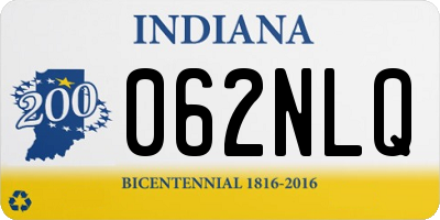 IN license plate 062NLQ