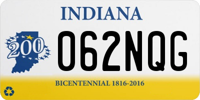 IN license plate 062NQG