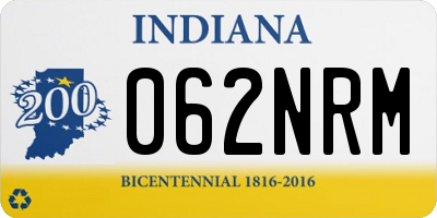 IN license plate 062NRM