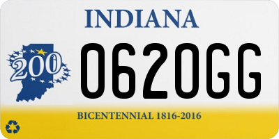 IN license plate 062OGG