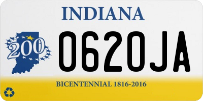 IN license plate 062OJA
