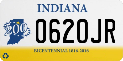 IN license plate 062OJR