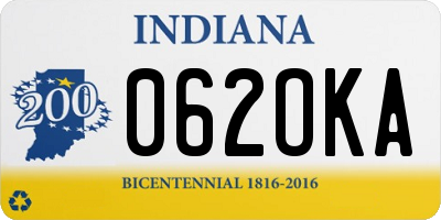 IN license plate 062OKA