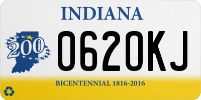 IN license plate 062OKJ