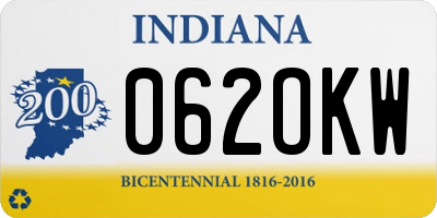 IN license plate 062OKW