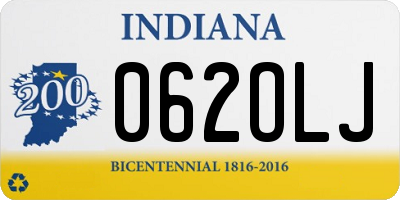 IN license plate 062OLJ
