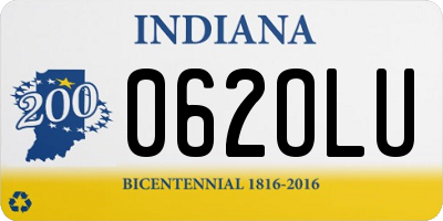 IN license plate 062OLU