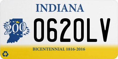 IN license plate 062OLV