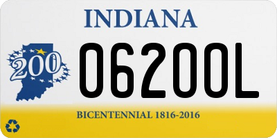 IN license plate 062OOL