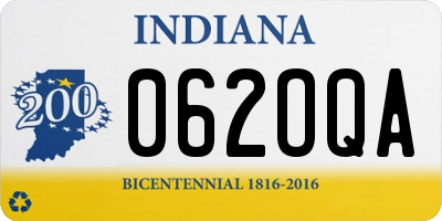 IN license plate 062OQA