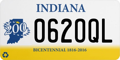 IN license plate 062OQL