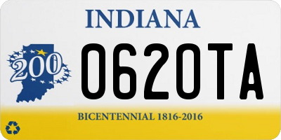 IN license plate 062OTA