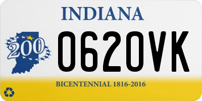 IN license plate 062OVK