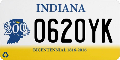 IN license plate 062OYK