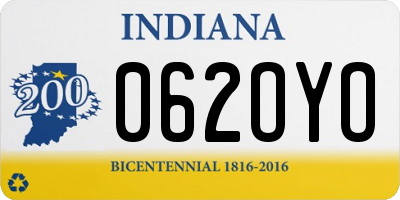 IN license plate 062OYO