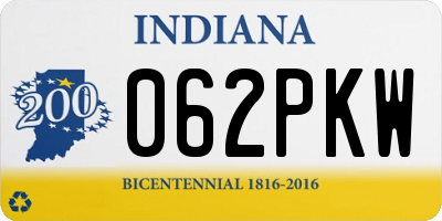 IN license plate 062PKW
