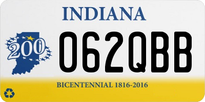 IN license plate 062QBB