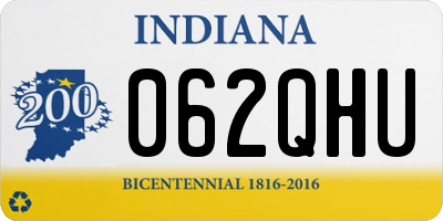 IN license plate 062QHU