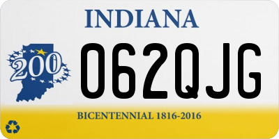 IN license plate 062QJG