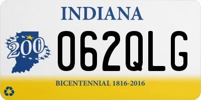 IN license plate 062QLG
