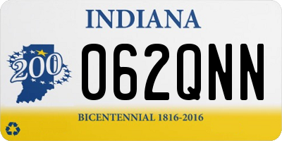 IN license plate 062QNN