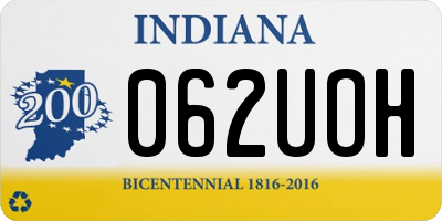 IN license plate 062UOH