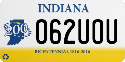 IN license plate 062UOU