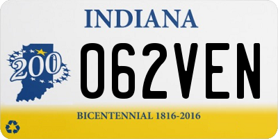 IN license plate 062VEN