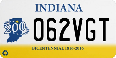 IN license plate 062VGT